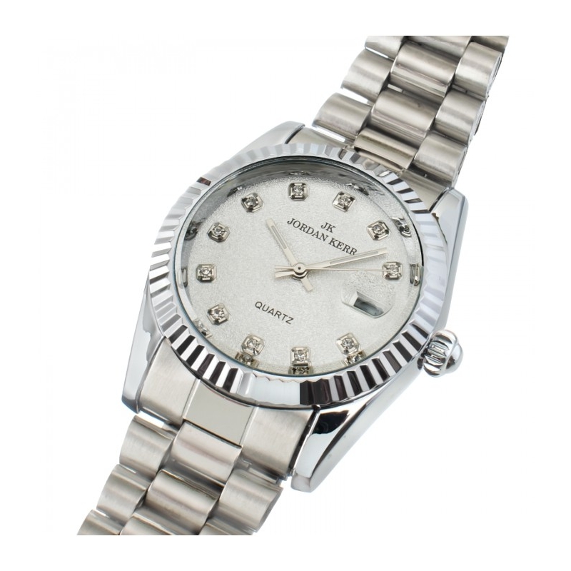 Женские наручные часы Jordan Kerr L1057 IPS Silver 
