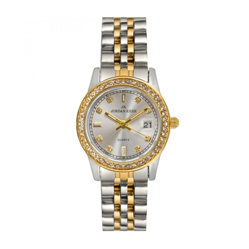 Женские наручные часы Jordan Kerr L1062 IPS-IPG Silver