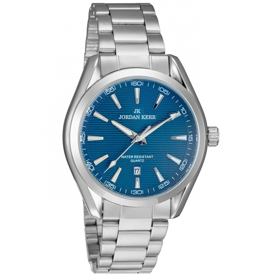  Мужские наручные часы Jordan Kerr L1066 IPS Blue