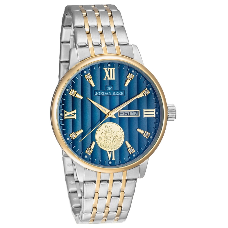 Женские наручные часы Jordan Kerr L1070 IPS-IPG Blue