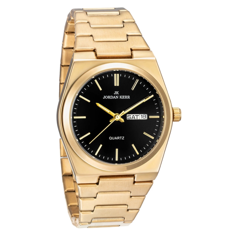 Женские наручные часы Jordan Kerr L1072 IPG Black