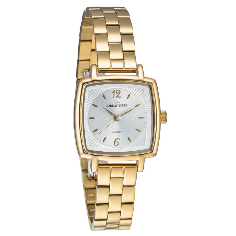 Женские наручные часы Jordan Kerr P9014 IPG Silver