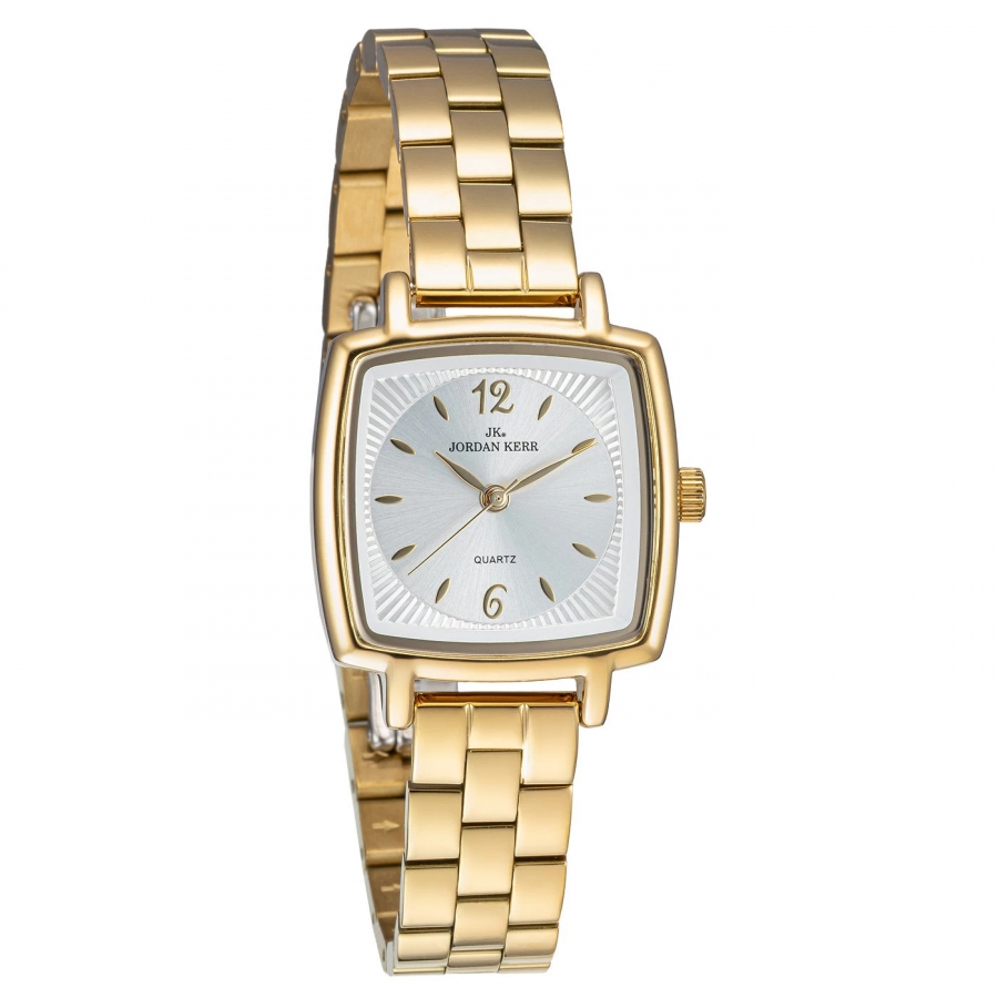 Женские наручные часы Jordan Kerr P9014 IPG Silver