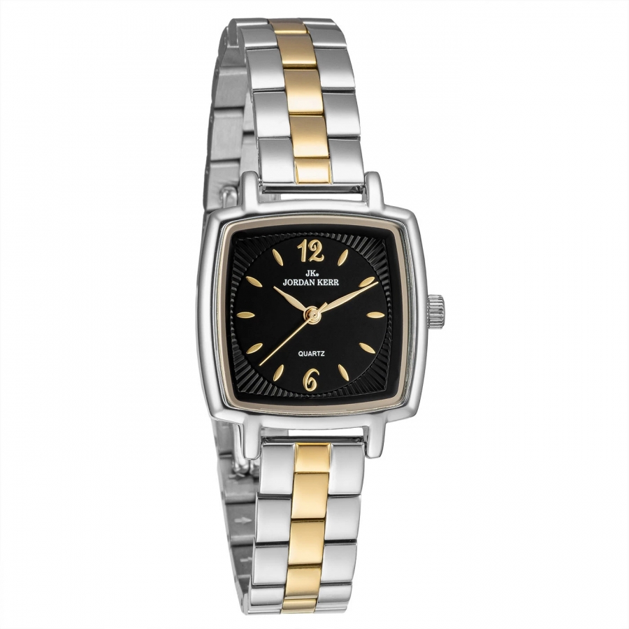 Женские наручные часы Jordan Kerr P9014 IPS-IPG Black