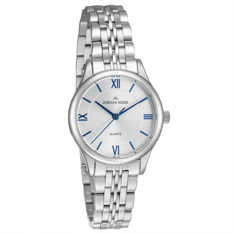 Женские наручные часы Jordan Kerr P9016 IPS Silver