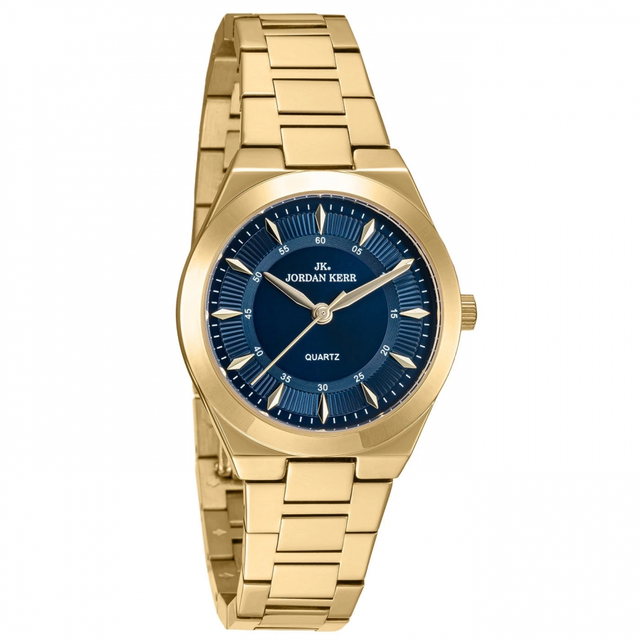Женские наручные часы Jordan Kerr P9018 IPG Blue