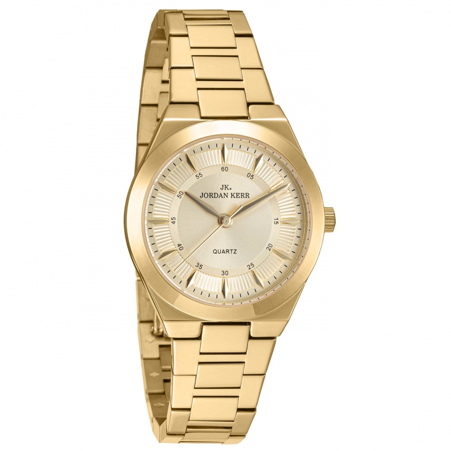 Женские наручные часы Jordan Kerr P9018 IPG Gold